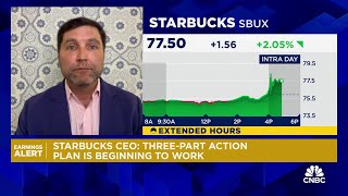 Starbucks sales fall more than expected internationally [upl. by Trip]