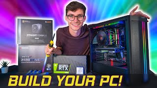 How To Build A Gaming PC 🤗 COMPLETE STEP BY STEP Beginners Build Guide  AD [upl. by Nally523]