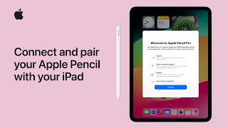 How to connect and pair your Apple Pencil with your iPad  Apple Support [upl. by Rolyt497]