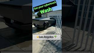 cybertruck First wash🤔 [upl. by Ahsiemat524]