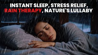 Heavy Rain on Tin Roof and Windows with Thunder Sounds  99 Sleep Relaxation Study Meditation [upl. by Olivia]