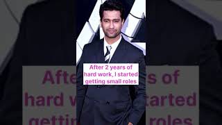 Vicky Kaushal Actor 🔥💯 success story motivation vickykaushal struggle bollywood shorts [upl. by Racso]