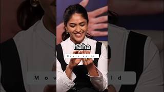 Mrunal thakur funnymoments ❤️mrunal mrunalthakur movie bollywood sitaramam shorts viralshort [upl. by Eilatan]