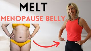 Lose Menopause Belly In 10 Mins With No Equipment [upl. by Nirihs]