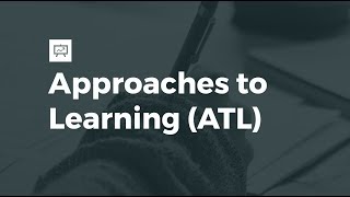 Approaches to Learning ATL Training IB MYP [upl. by Ettenaj]