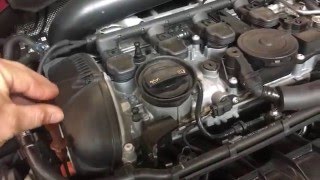 Failing VW 20T PCV Valve Diagnosis [upl. by Elonore587]