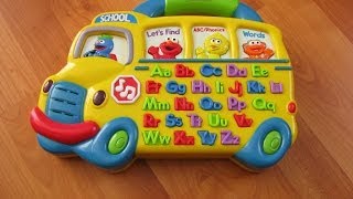 Sesame Street ABC Interactive Musical School Bus [upl. by Eelidnarb]