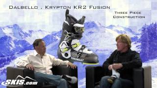 2014 Dalbello Krypton KR2 Fusion with ID Liner Mens Ski Boots Overview by SKISCOM [upl. by Buff708]