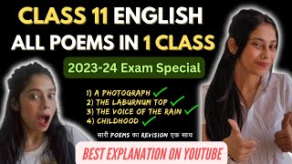 ISC Class 11 English Poems For Last Minute Revision  Shukla Choudhury [upl. by Berey]