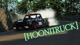 HOONITRUCK on TOUGE  Ken Blocks truck  Assetto Corsa [upl. by Haon934]