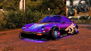 Driving the Engine Swapped Porsche 911 RSR 1971 in NFS Heat  Max Build 400 [upl. by Mathilde]