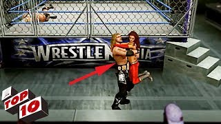 Top 10 Craziest Road To Wrestlemania ENDINGS In WWE Games [upl. by Gnilhsa900]