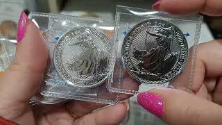 I Learned Something New About Britannia Coins [upl. by Eilasor]