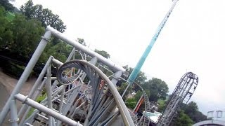 Typhoon front seat onride HD POV Bobbejaanland [upl. by Einial]