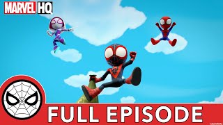 Spidey To the Power of Three  Full Episode  Spidey and his Amazing Friends  disneyjunior [upl. by Ezar]