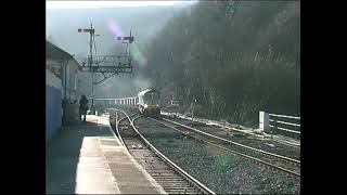 Rails in Wales 2008 Stone from Hirwaun via Aberdare with Freightliner [upl. by Sol543]