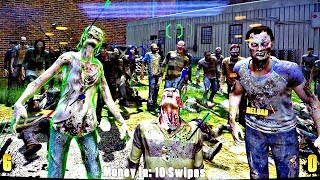 The Walking Dead ARCADE 2 Player Game Play New 2017 Game Release Zombie First Person Shooter [upl. by Neehcas]