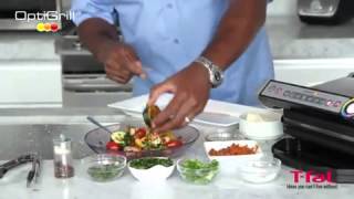 Cooking Vegetables on Tfals OptiGrill [upl. by Body]