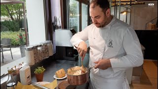 Cacio e Pepe Risotto  Italian Chef in Veneto shares easy Recipe [upl. by Sremlahc148]