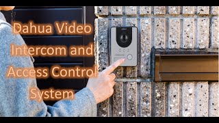 Dahua video intercom system [upl. by Nilde]