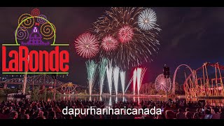 La Ronde 2023 fireworks competition full show Montreal [upl. by Nus731]