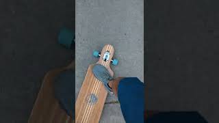 longboard practice white wave mayhem cloud slushi reds dragon bearings [upl. by Rawdin]