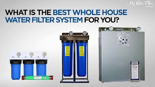 Should I get Hard Water Protection or Structured Water with my Whole House Water Filter [upl. by Ollecram670]