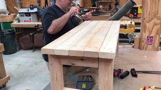 Woodworking Building a Simple Coffee Table [upl. by Lilah]