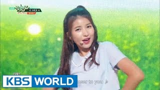 GFRIEND  NAVILLERA  여자친구  너 그리고 나 Music Bank HOT Stage  20160722 [upl. by Hellah]