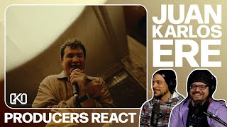 PRODUCERS REACT  Juan Karlos ERE Official Live Performance Reaction [upl. by Breh909]