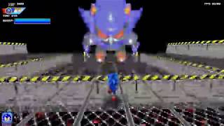 Sonic 3D Xtreme Metal Sonic Nightmare Boss Fight 2017 version [upl. by Gonsalve12]