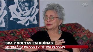 Dona de spa falido diz que foi vítima de golpe [upl. by Adnarom]