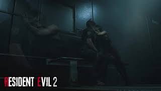 Ada kiss Leon theme  Cable Car  Resident Evil 2 Remake OST [upl. by Mellins]