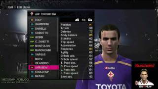 Fiorentina All Faces  PES 2010 HD [upl. by Cyndia125]