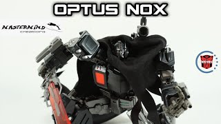 Mastermind Creations R48N Optus Nox AKA IDW Cybertronian Nemesis Prime [upl. by Eisej810]