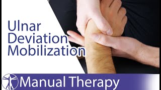 Ulnar Deviation Wrist Assessment amp Mobilization [upl. by Vaas93]