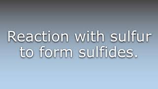 What does Sulfidation mean [upl. by Trebron]