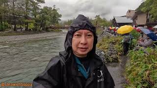 Kamikochi วันฝนตก western region of Nagano JapanalpineAzusa Riverสะพานคัปปะ Kappa Bridge [upl. by Alios653]