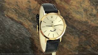 Vintage Rolex Cellini Saudi Arabia King Fahd Ref 4112 from 1980’s Awad Watches [upl. by Einyaj]