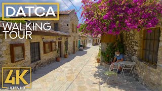 Exploring DATCA  Turkish Coast Pearl  4K City Walking Tour [upl. by Lennahs]