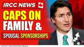 Canada Immigration Now Set CAPS on Family amp Spousal Sponsorships  Quebec Immigration [upl. by Atinek509]