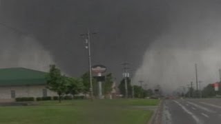 Massive Tornado Devastates Oklahoma City Area Dozens Killed [upl. by Wootan809]