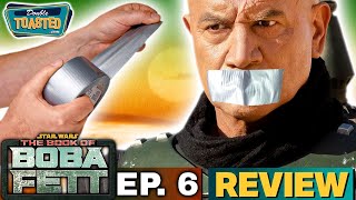 THE BOOK OF BOBA FETT  EPISODE 6 REVIEW  Double Toasted [upl. by Lotti]