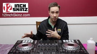 12InchSkinz Install on Pioneer DDJSZ [upl. by Serena]