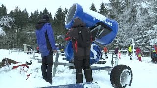 Ovifat eröffnet Skisaison mit Schneekanonen [upl. by Ndnarb778]