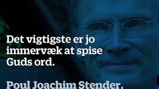 Poul Joachim Stender om mad i folkekirken [upl. by Xino]