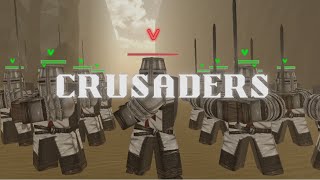 Crusaders Reviw  Roblox Warlords [upl. by Lexine]