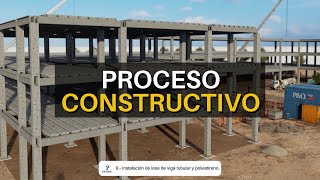 ✅ Proceso Constructivo ▶ PASO A PASO  Sistema de Construcción Prefabricado [upl. by Saturday]