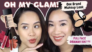 OH MY GLAM Foundation Two Way Cake amp Lip Cream FULL FACE  SEMUA DIBAWAH 50K [upl. by Zephaniah]