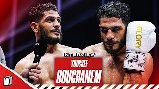 YOUSSEF BOUGHANEM SANS LANGUE DE BOIS AVANT SON 2ÈME COMBAT AU GLORY  INTERVIEW [upl. by Tormoria]